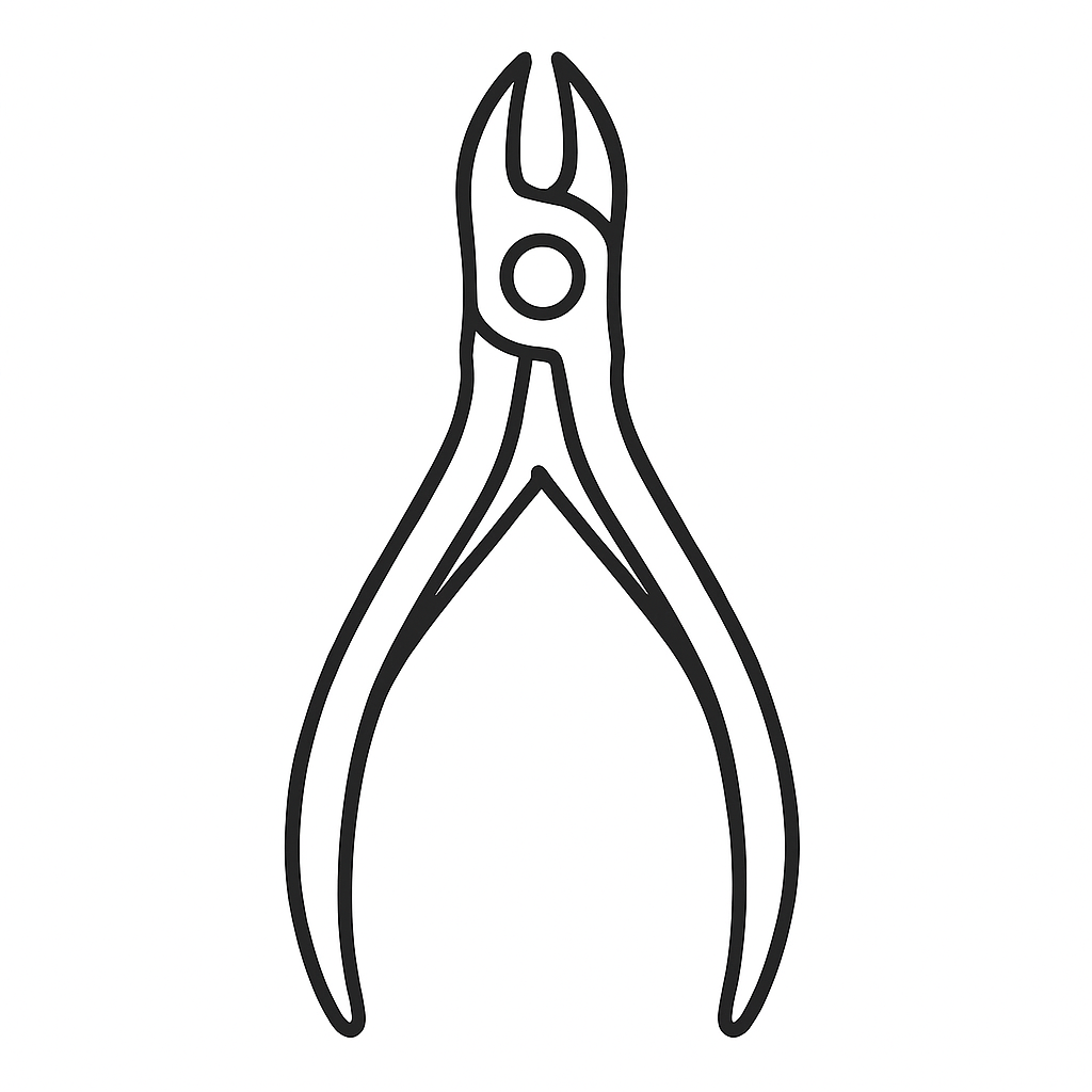 Precision toenail trimming icon – mobile podiatry services